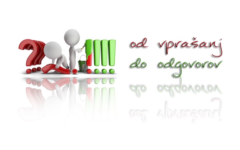 Javni poziv: VPRAŠANJA in ODGOVORI