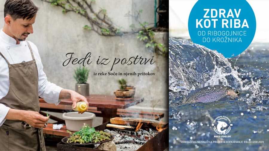 Dve novi knjižici o ribah s kuharskimi recepti