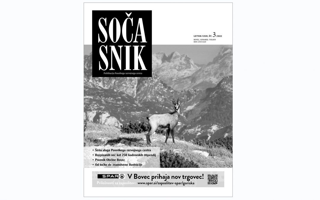 LAS Dolina Soče v poletni številki SOČAsnika