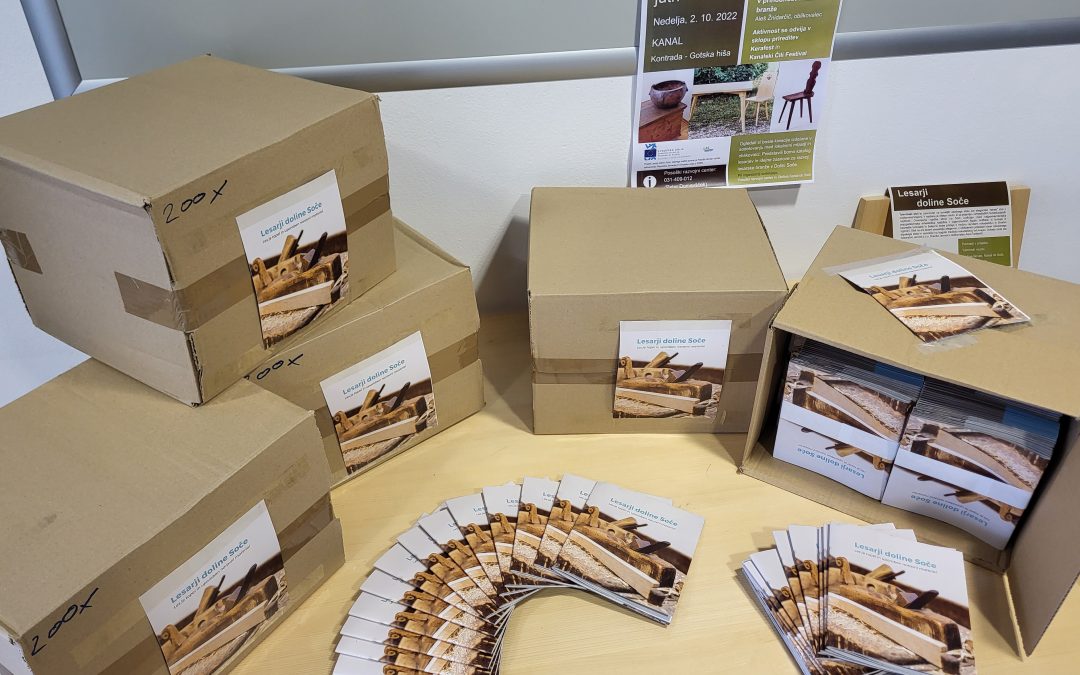 Izšel je nov katalog Lesarji doline Soče