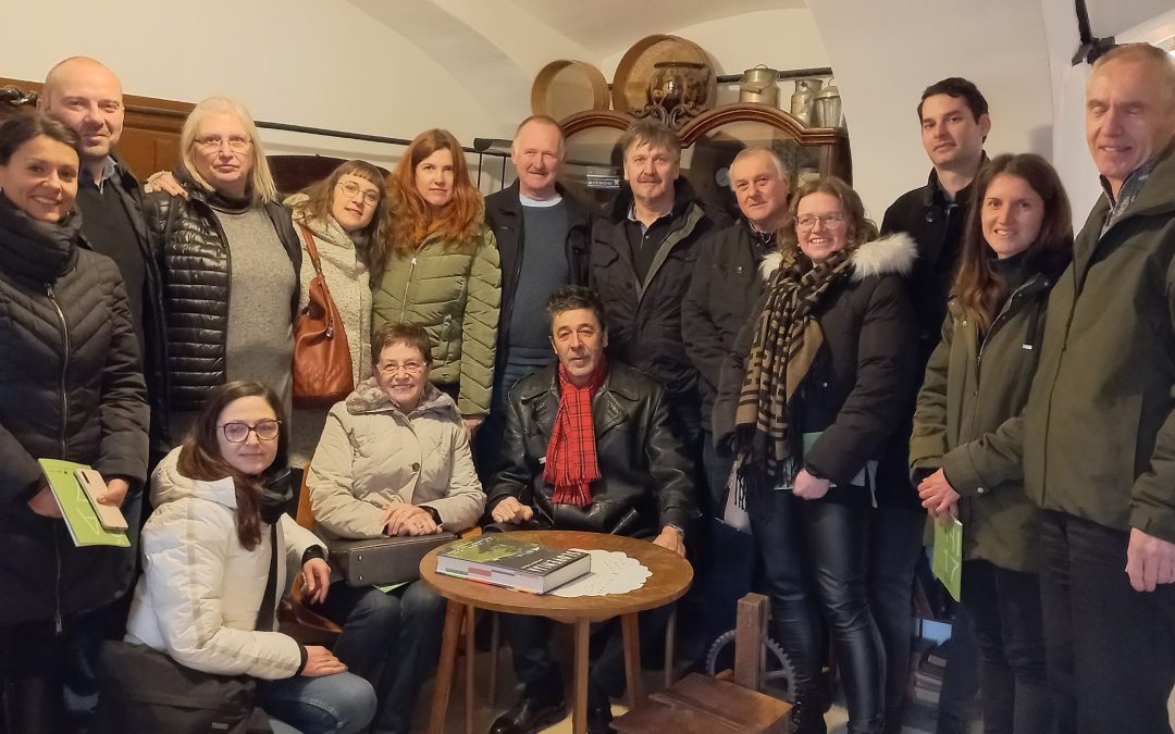 LAS Dolina Soče obiskal LAS Za mesto in vas