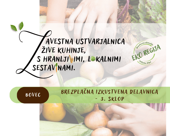 Živa kuhinja – 3. sklop delavnic
