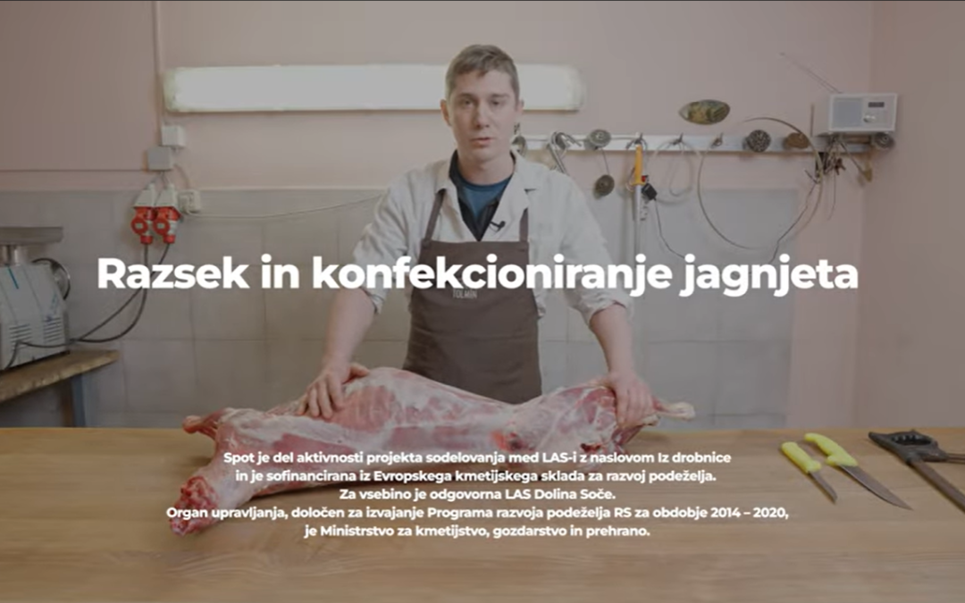 Prikaz razreza jagnjetine